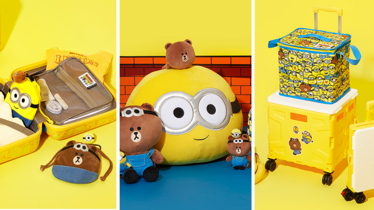 The Minions x LINE FRIENDS Collection Will Make You Go Bananas