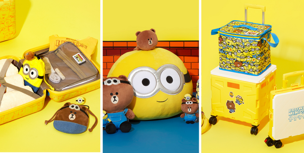 Minions and Line Friends collection