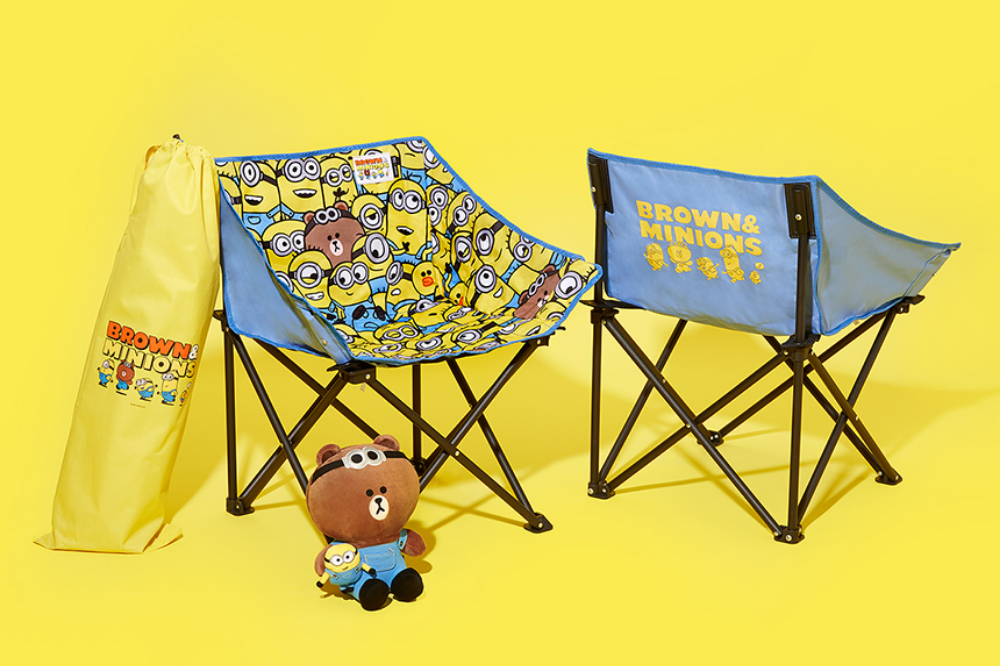 minion foldable chair 