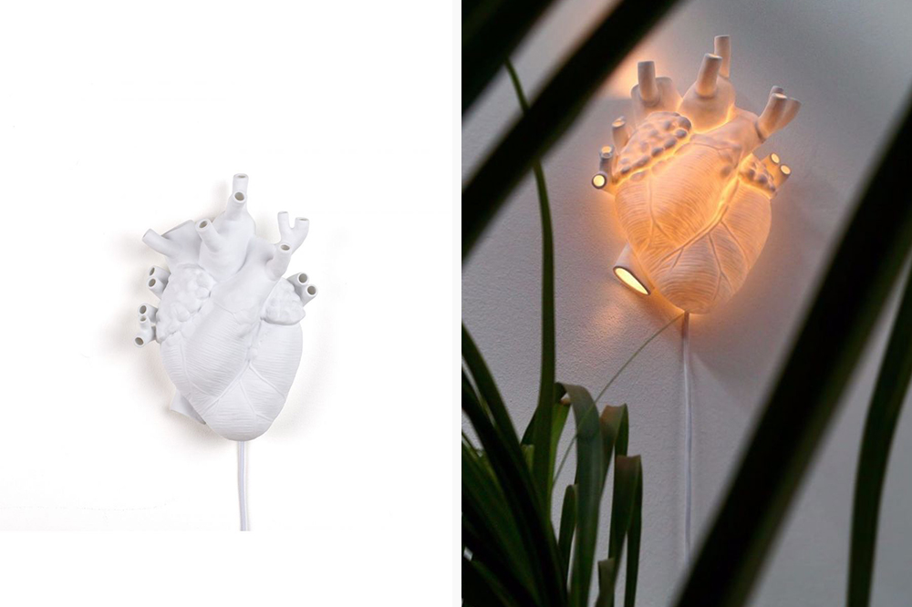 SELETTI 09925 heartlamp