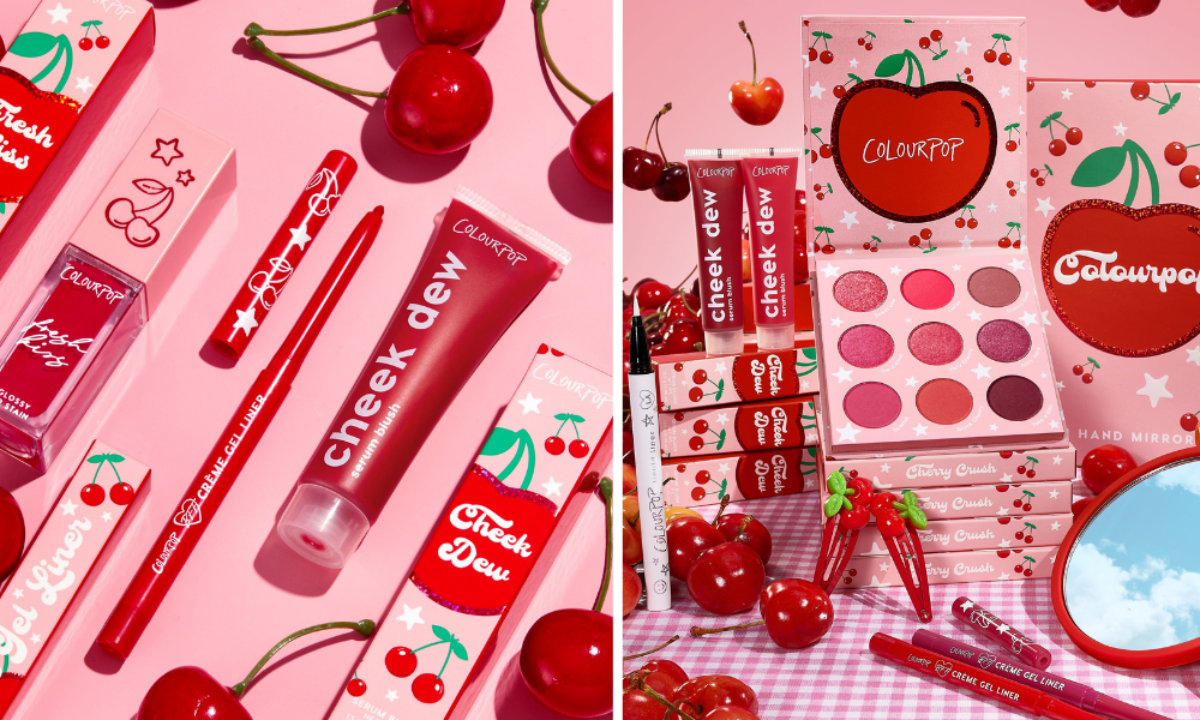 ColourPop Has A Cherry Crush Collection For A Sweet Makeup Look