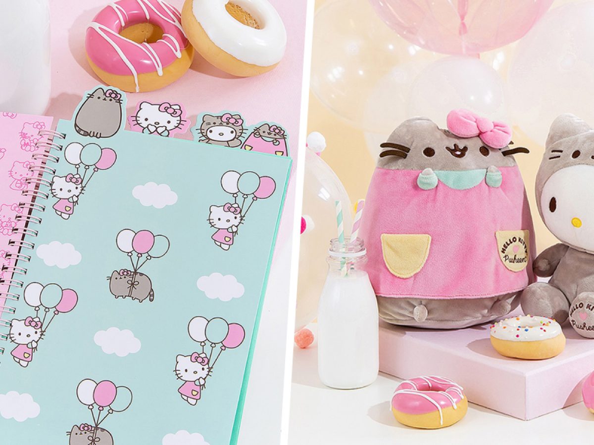 Hello Kitty x Pusheen New Collection Has Stationery And Crocket Kits