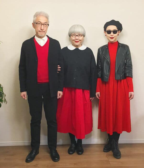 The Perfect Match: Japanese Couple Married For 41 Years Wear