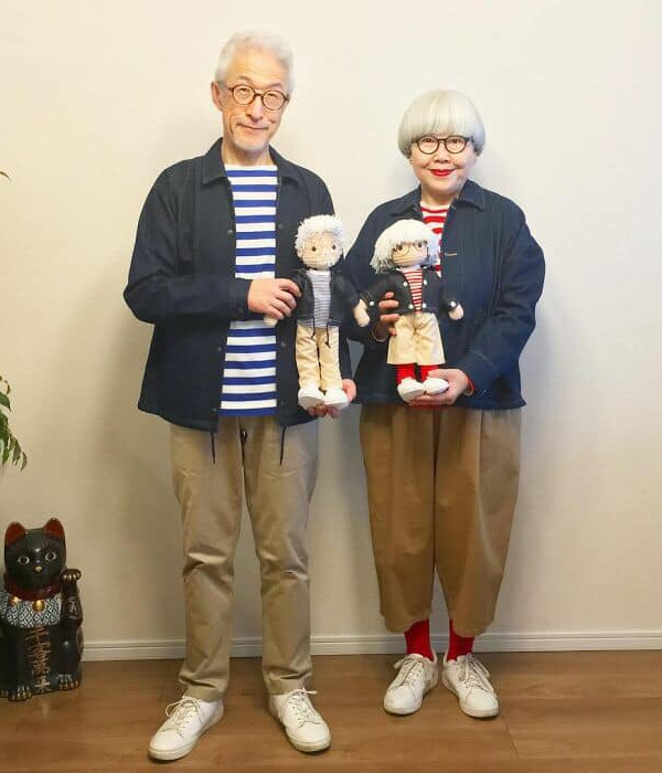 This Japanese Couple Wears Matching Outfits Every Day