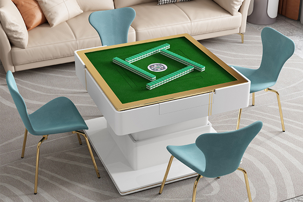 This Automatic Mahjong Table Doubles Up As A Chio Coffee & Dining Table