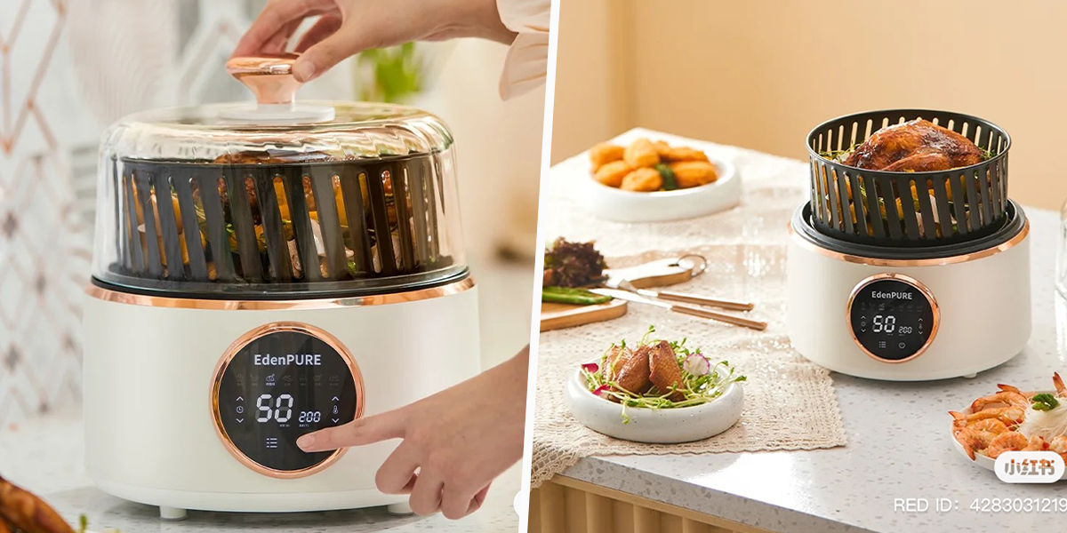 This Minimalistic Multi-Cooker Doubles As An Air-Fryer & Hotpot For Your Dine-In Needs