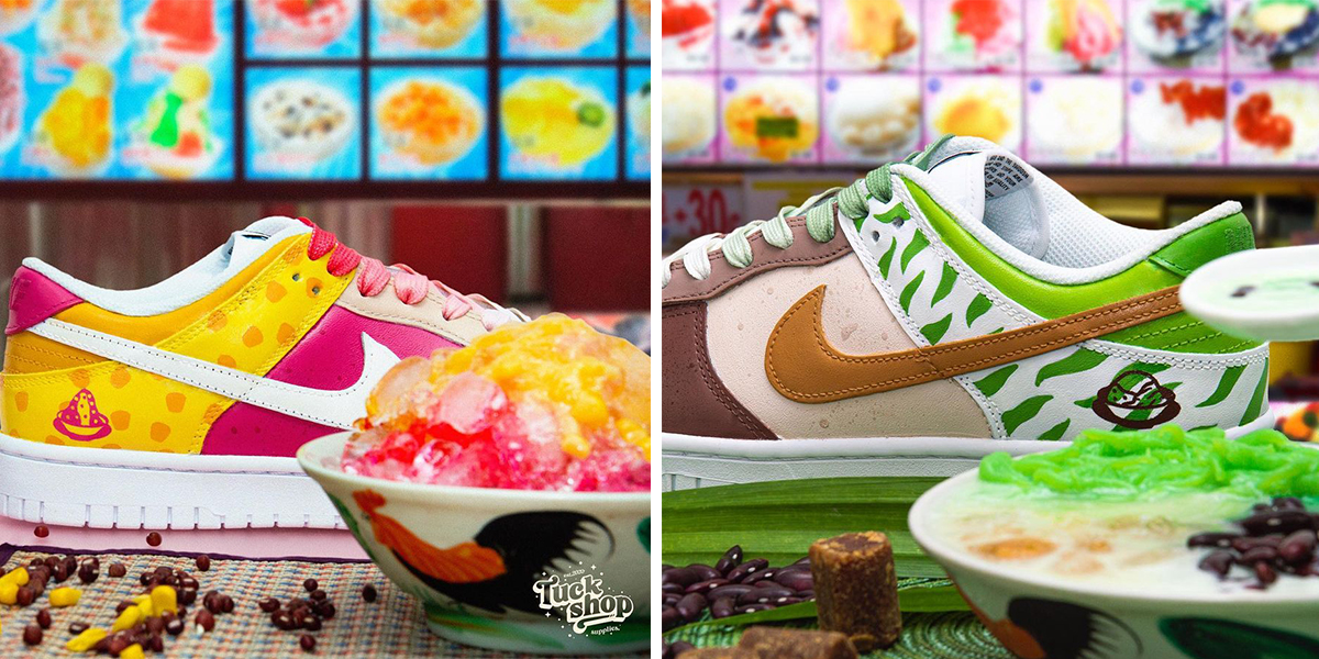 This Local Designer Created Ice Kacang & Cendol Sneakers So You Can Look “Cool” For The Hawkers