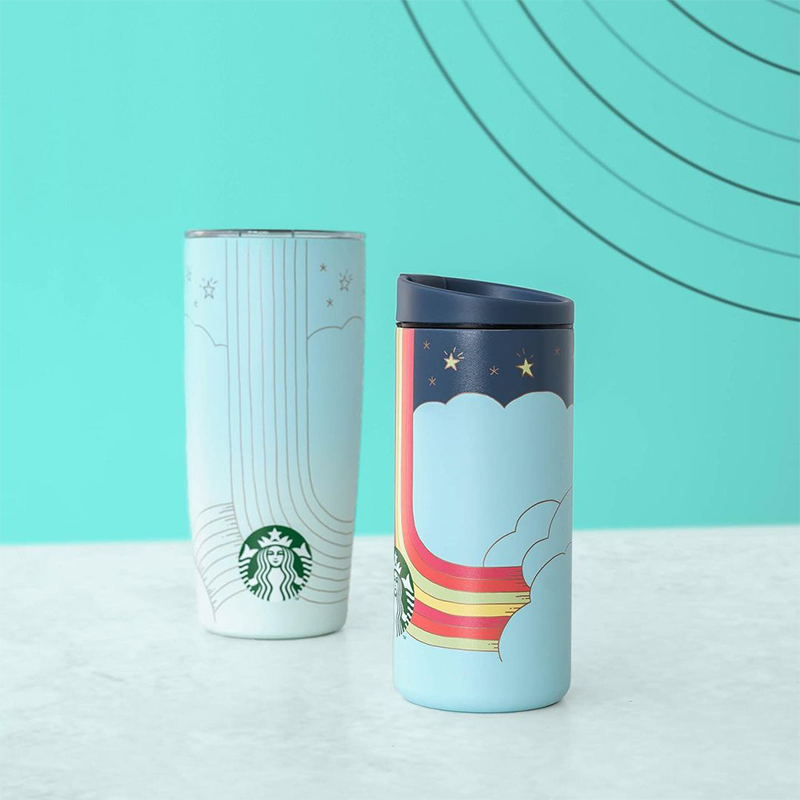 starbucks rainbow collection