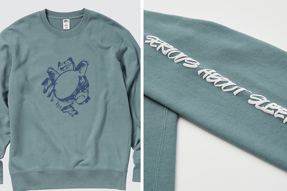 Uniqlo x Pokemon x James Jarvis Kids Snorlax Crewneck Sweatshirt