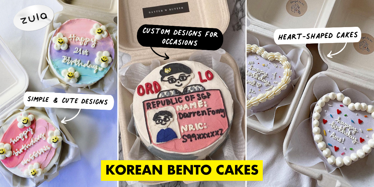 16 Places To Get Korean Bento Cakes In SG For Celebrations Like Birthdays & Monthsaries