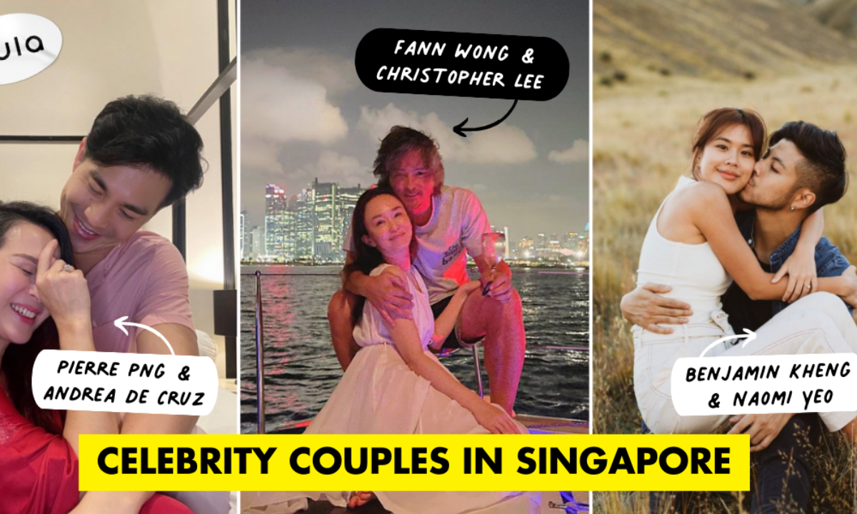 16 Celebrity Couples In Singapore