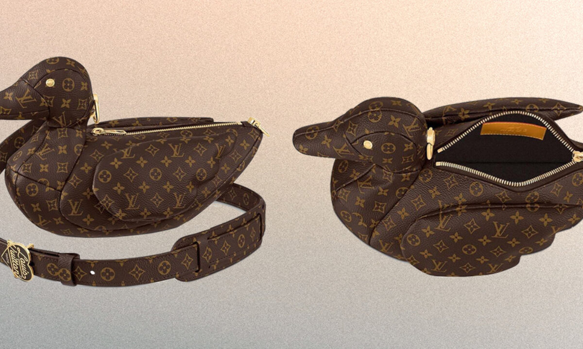 Louis Vuitton Has A Duck Bag With Wings So You Can Own A