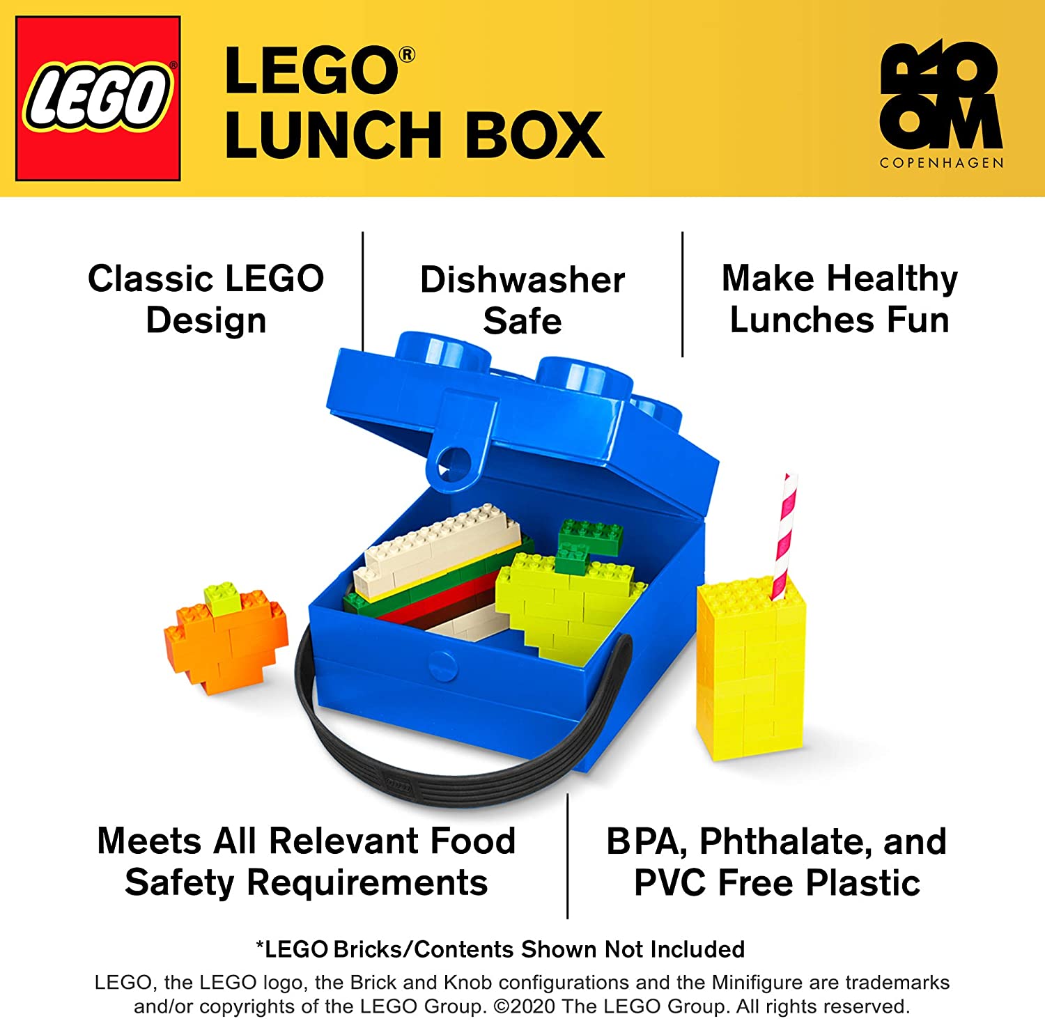 These Lego Bags Double As Lunch Boxes To Bring Out On Outdoor Dates