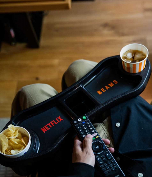 netflix snack holder