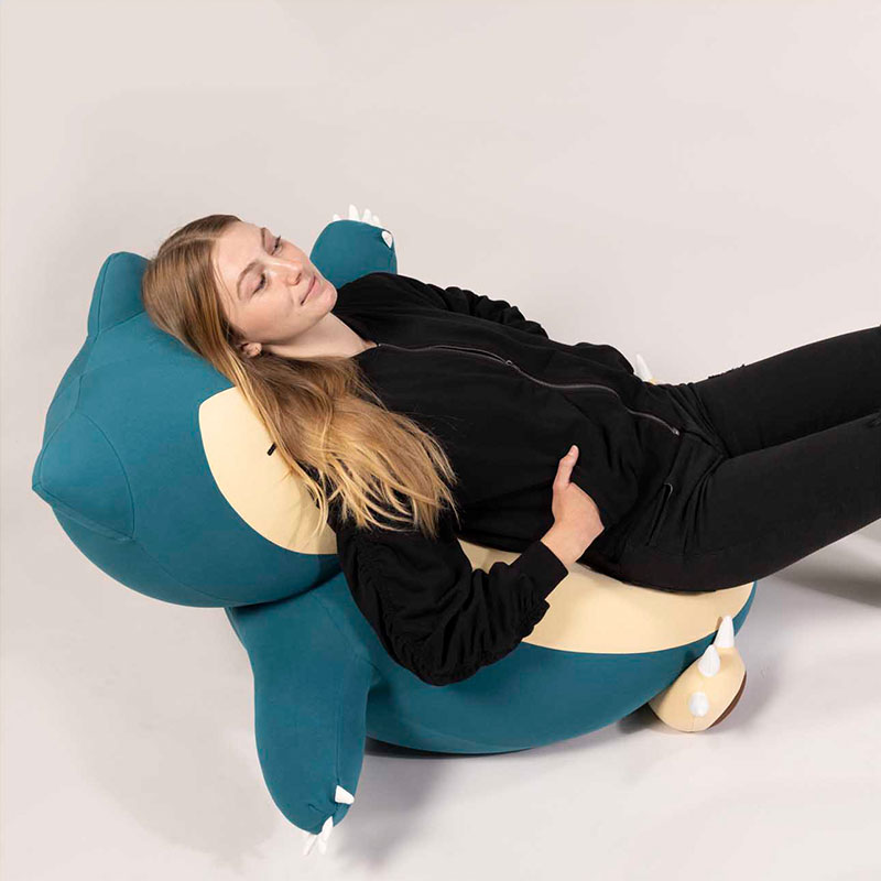 Large snorlax bean bag hot sale