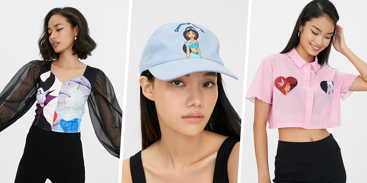 The Pomelo X Disney Princesses & Villains Collection Lets You Live Out Your Modern Fairytale
