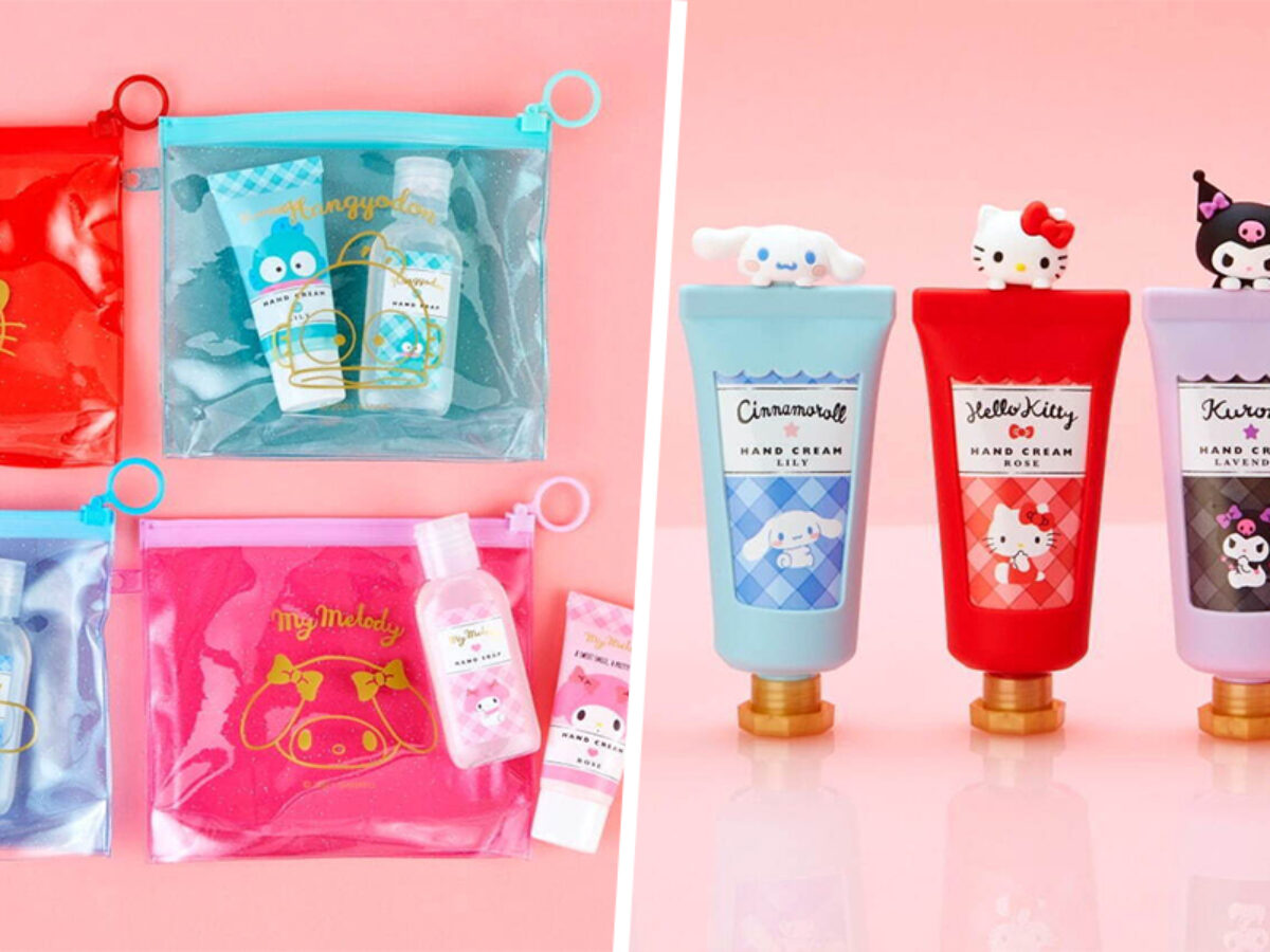This Sanrio Makeup Set Has Lip Balms & Hand Creams In Fruity Scents