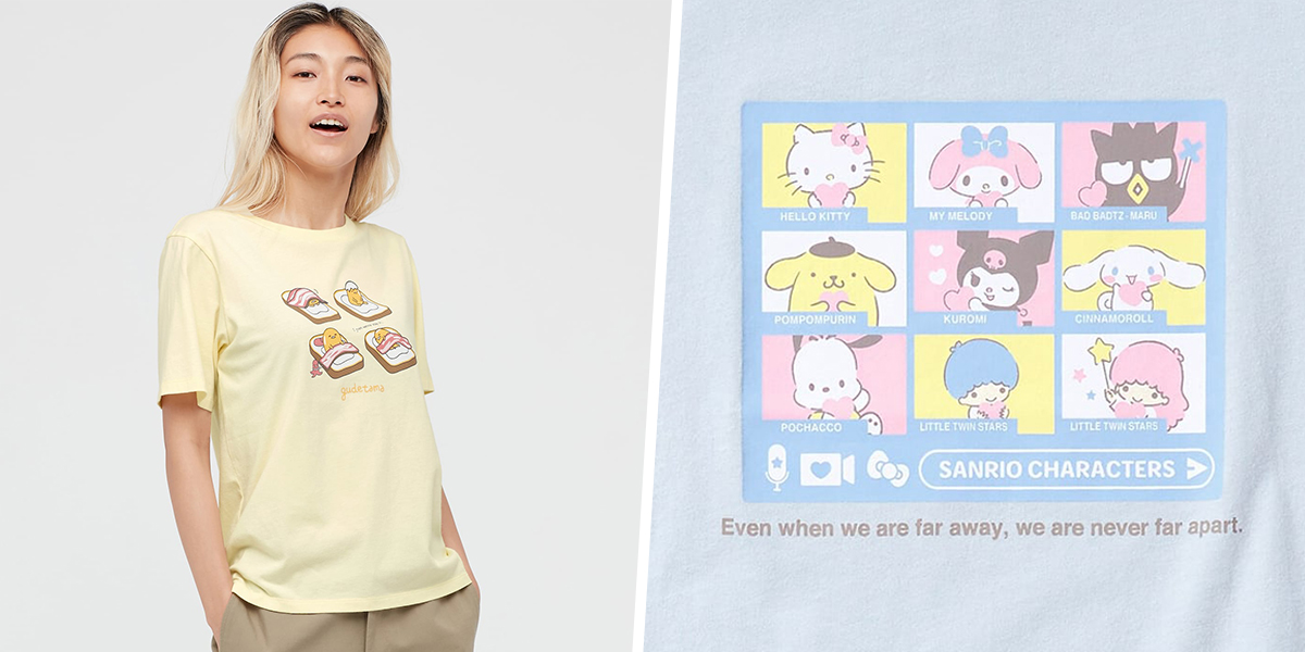 UNIQLO’s New Sanrio Collection Has Your Fave Characters Nua-ing At Home & Going On Zoom Calls