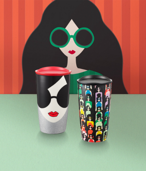 The New Starbucks x Alice + Olivia Collection Has Chic Tumblers & A Tote