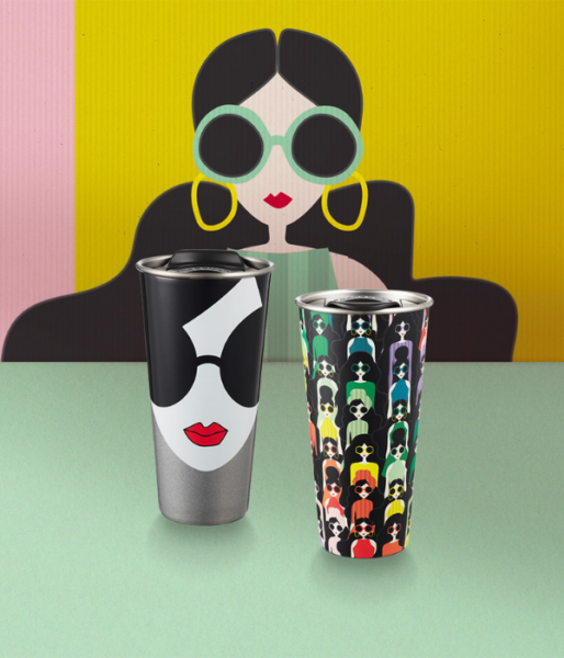 The New Starbucks x Alice + Olivia Collection Has Chic Tumblers & A Tote