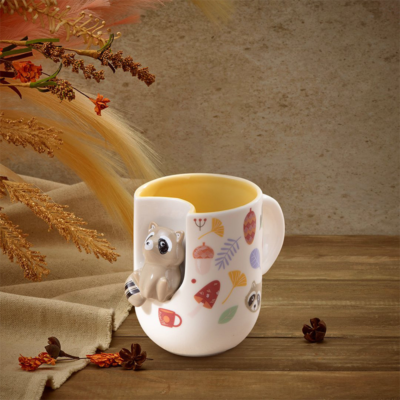 HOT Starbucks Coffee Mug Black Halloween Cat Cup with orange Lid Limited edition 