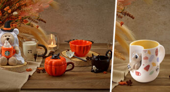 Starbucks Hong Kong’s Halloween Collection Has Mugs Shaped Like Cats & Ghosts For The Spooky Season