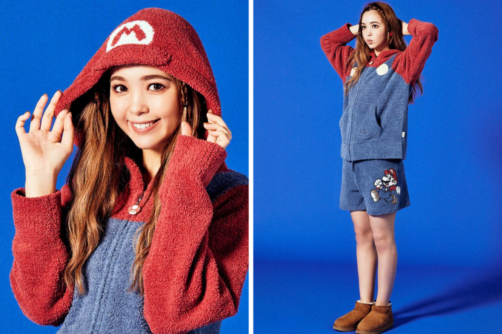 mario hoodie set