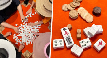 This Sustainable Mahjong Set Is 100% Biodegradable With Fabric Tiles & A Timber-Wood Case