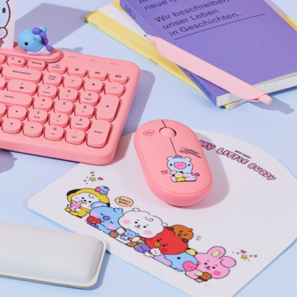 These Baby BT21 Keyboards Come With Matching Mouses & Figurines