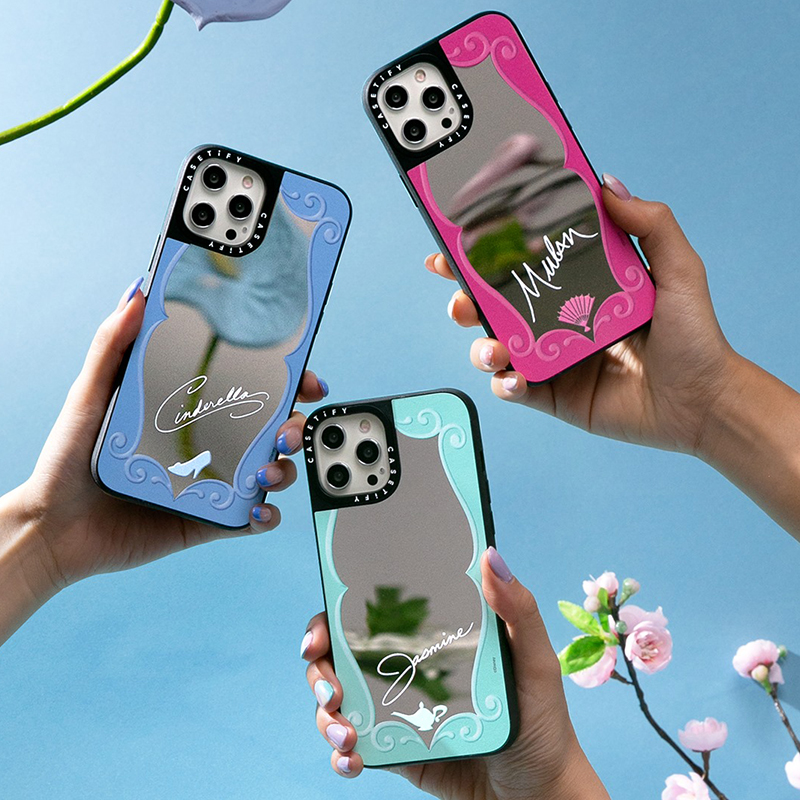 Casetify x Disney Princess Has Floral & Mirror Phone Cases