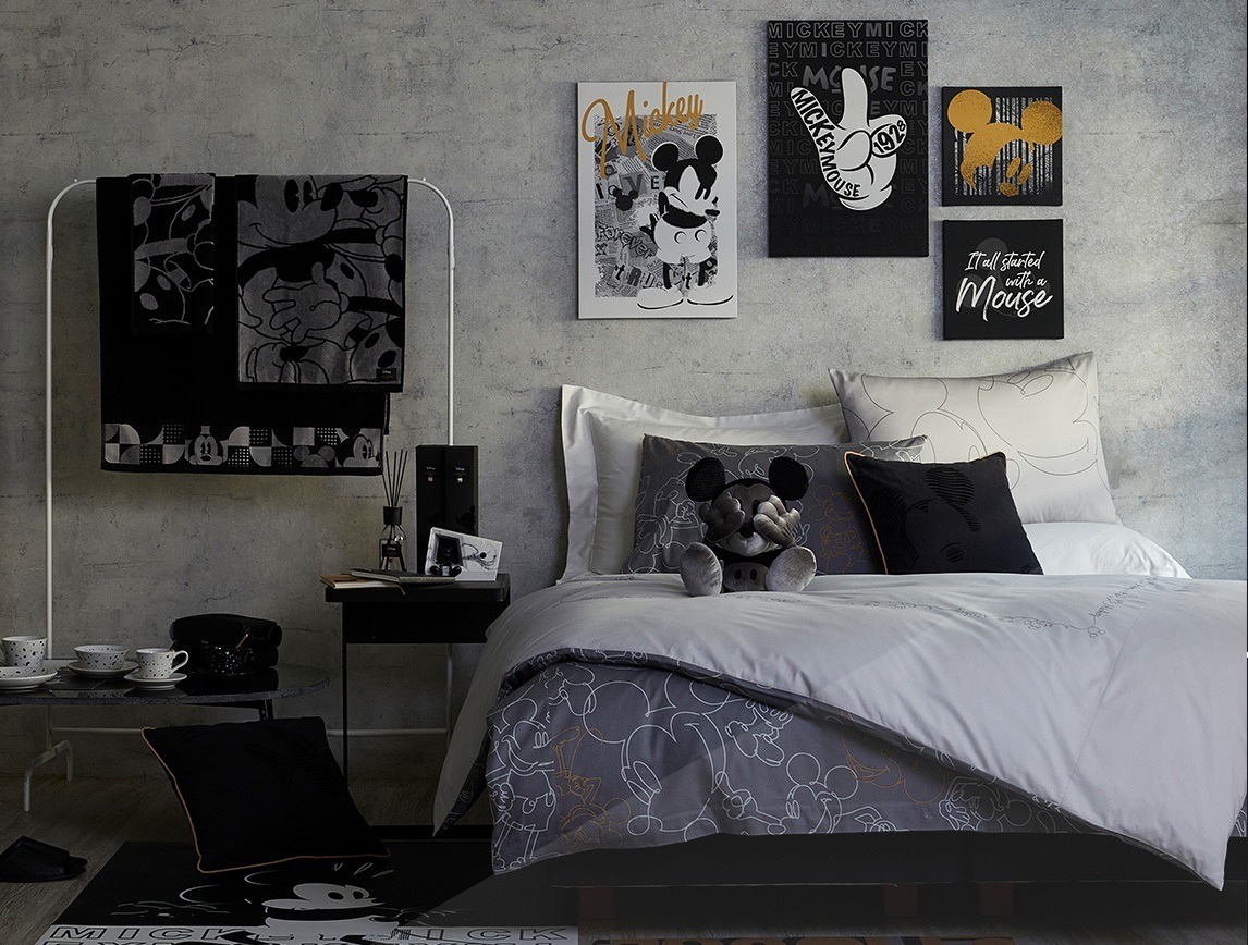 Disney Black-Themed Mickey Homeware