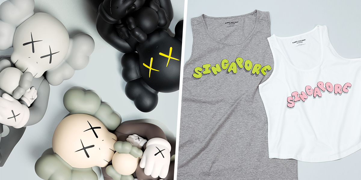 KAWS Has Limited Edition SG Exclusive Merch Like Camping Sets & Tank Tops For Avid Collectors