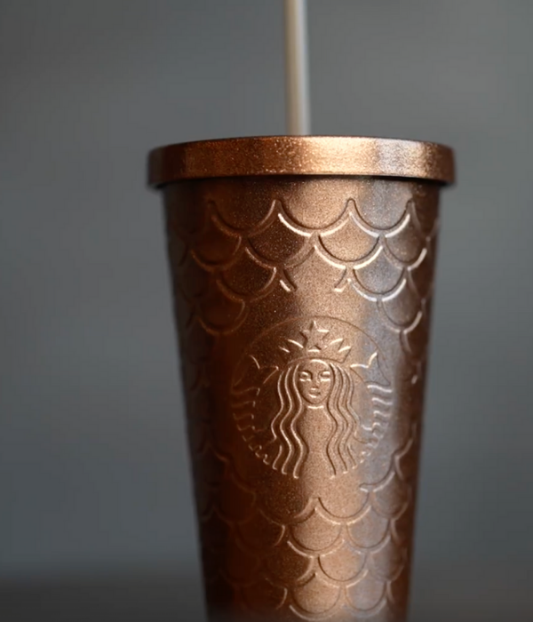 starbucks gold tumbler