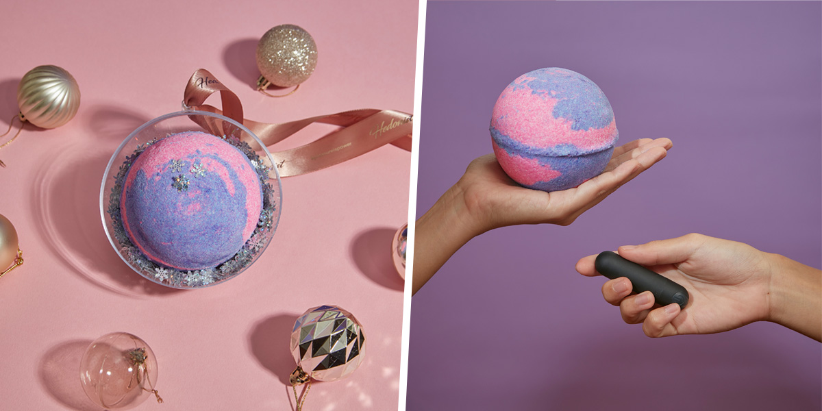 This Organic Bath Bomb Is A Literal “Sex Bomb” With A Hidden Vibrator Inside For You To Love Yourself