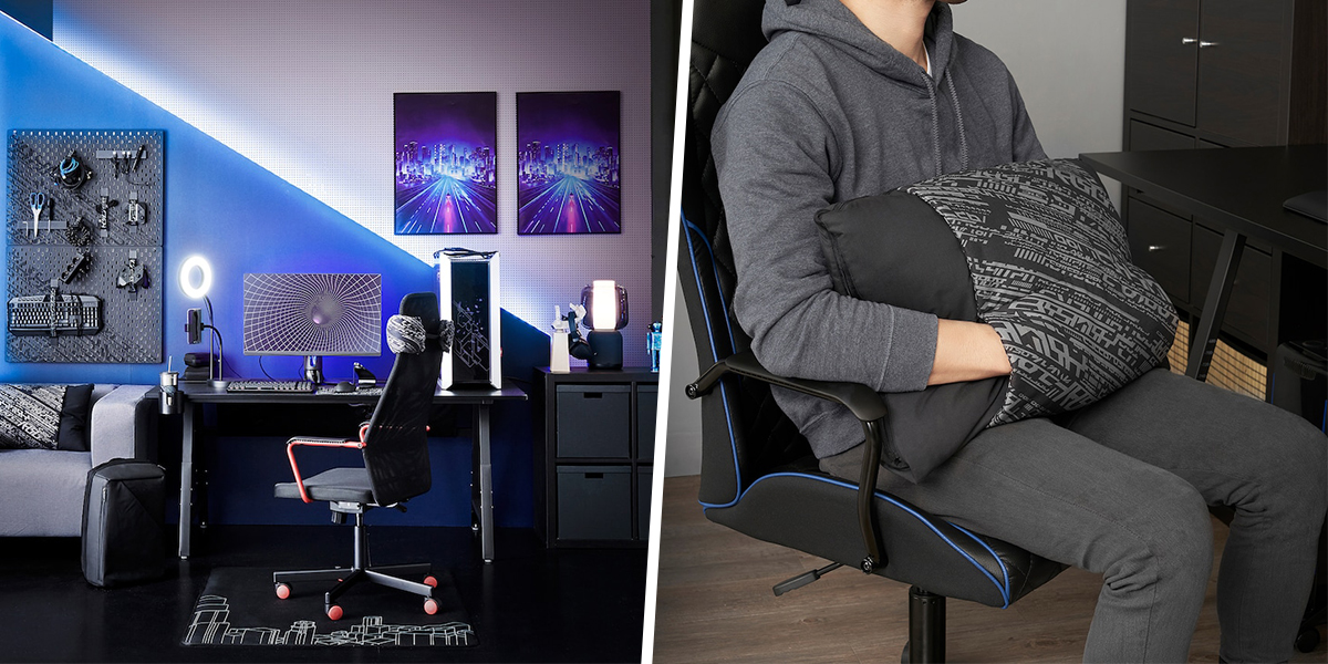 IKEA Now Has New A Gaming Collection Of Furniture & Accessories To Level Up Your Room Setup