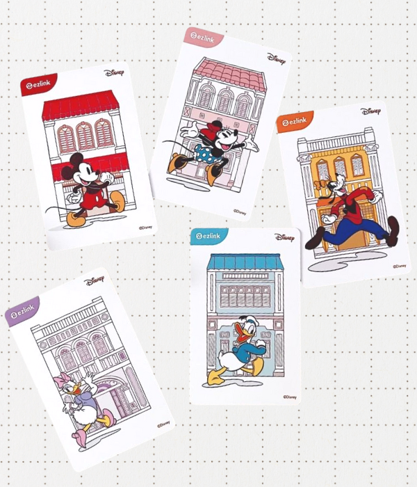 Mickey MRT cards