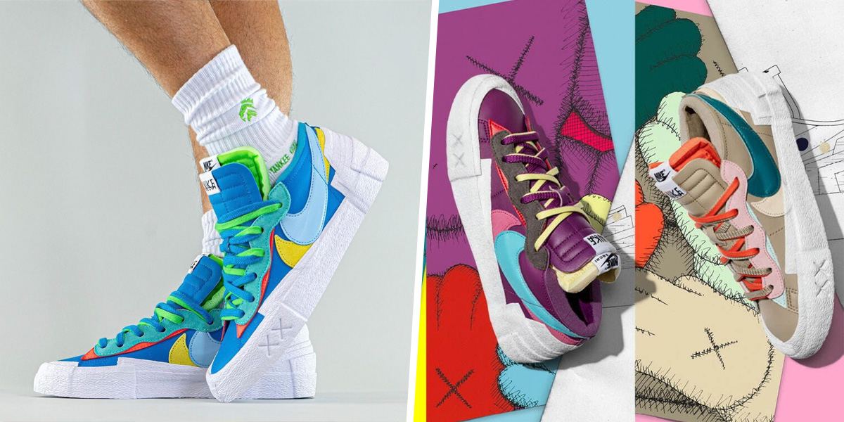 The New Nike x KAWS Sneakers Take Colour Blocking To The Next Level With Bold & Bright Designs