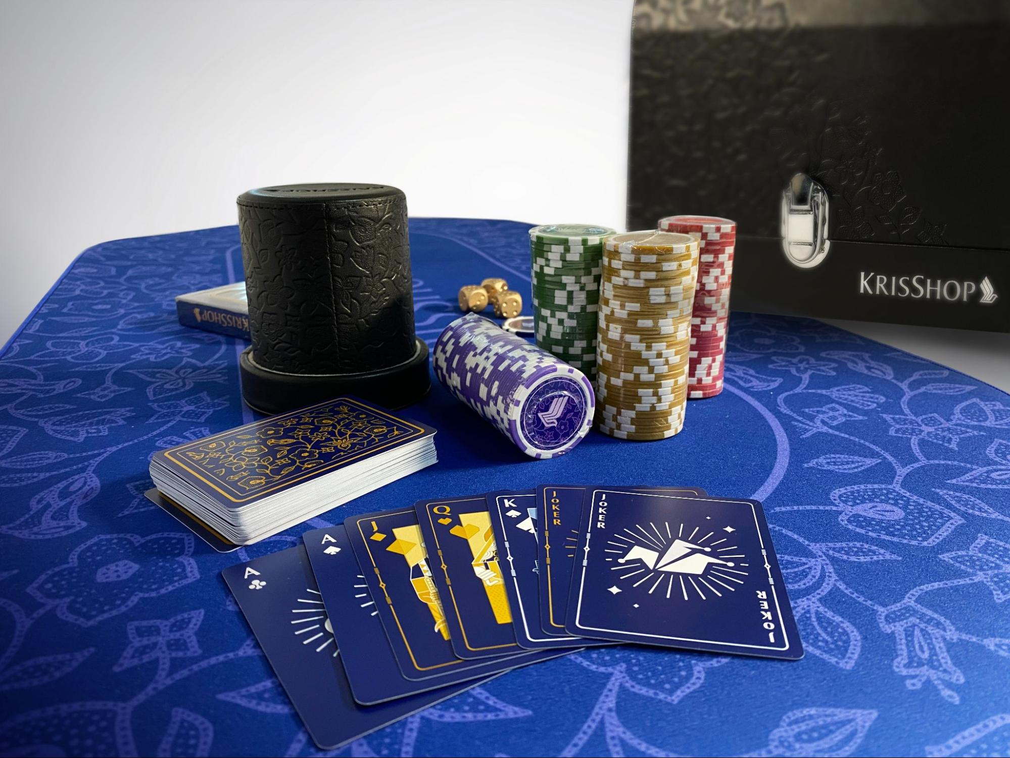 Singapore Airlines Poker Set