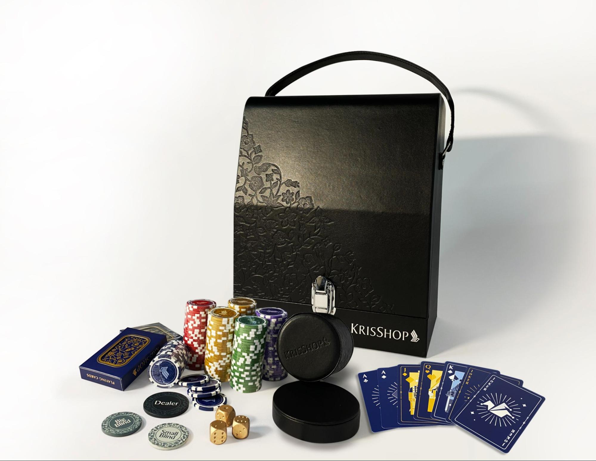 Singapore Airlines Poker Set