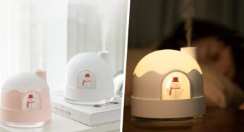 This Snowman Air Purifier & Night Light Will Igloo-minate Your Home Just In Time For Christmas
