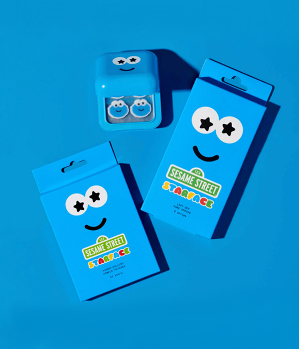 Starface X Sesame Street Pimple Patches Hide Acne As Easy As A B C