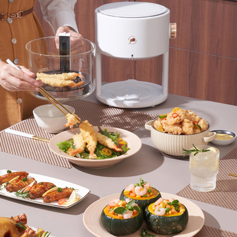 transparent air fryer