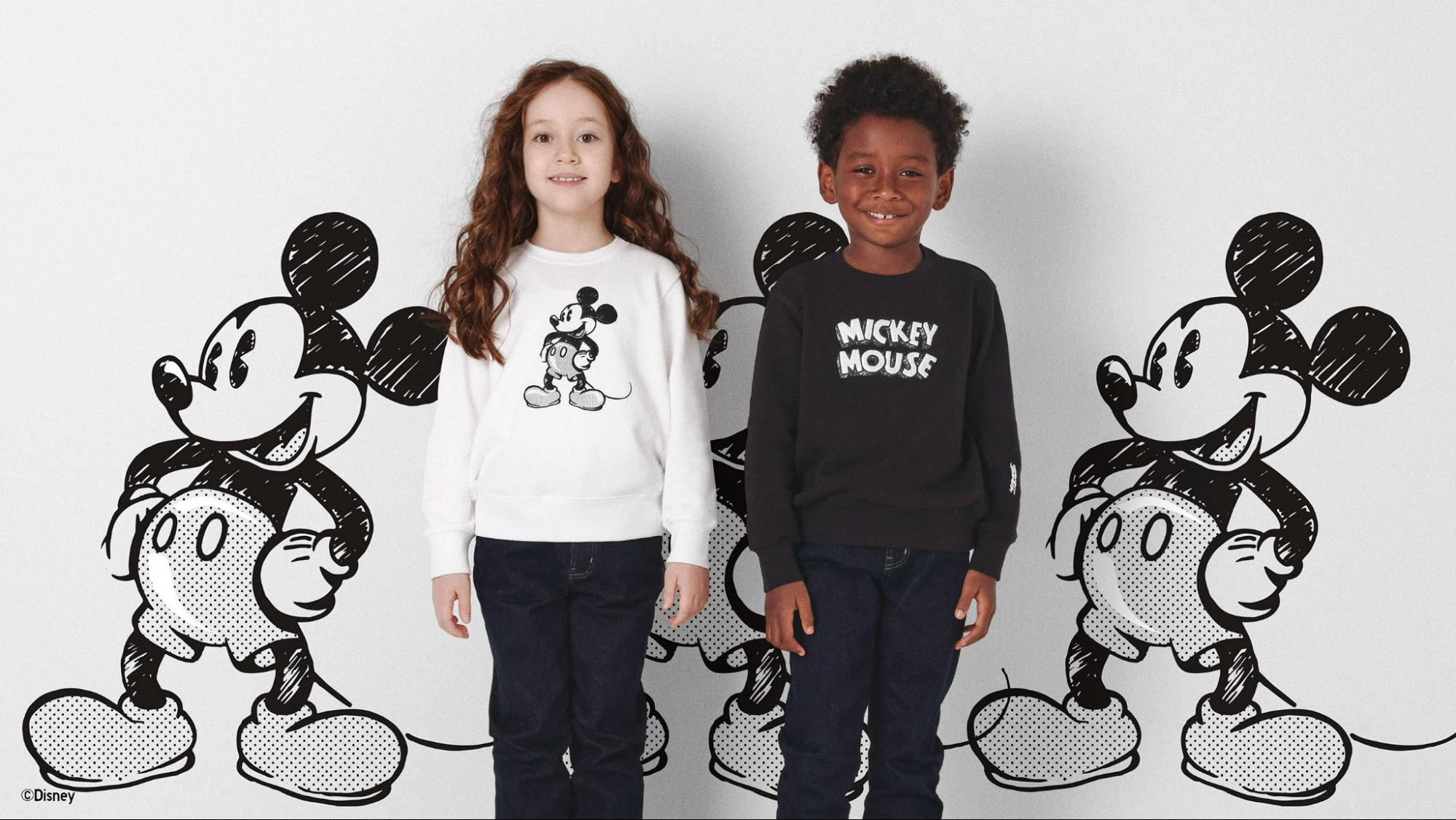 UNIQLO Monochrome Mickey Mouse Art Collection