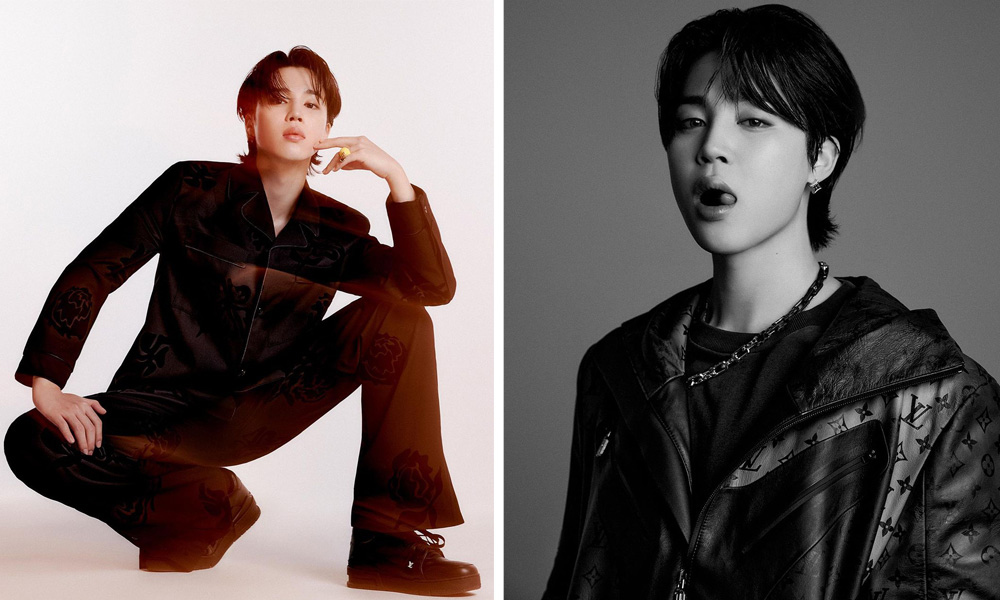 BTS Jimin's Louis Vuitton Outfit for Vogue Korea's January 2022