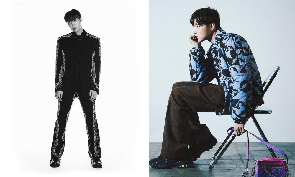 BTS Jimin's Louis Vuitton Outfit for Vogue Korea's January 2022