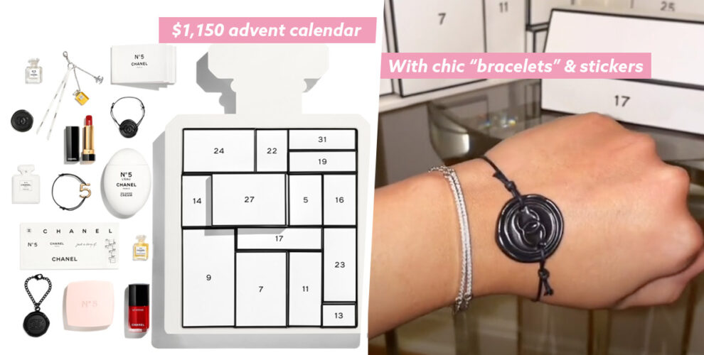 Social media users are shaming Chanel for its $825 advent calendar