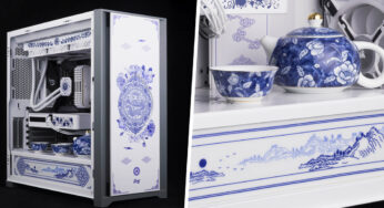 This Chinese Porcelain-Inspired PC Comes With Actual Tea Cups, Even Your Grandparents Would Approve