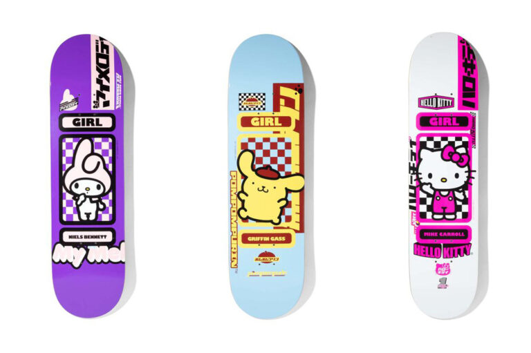 These Hello Kitty Skateboard Decks Let You Explore The Outdoors In Style