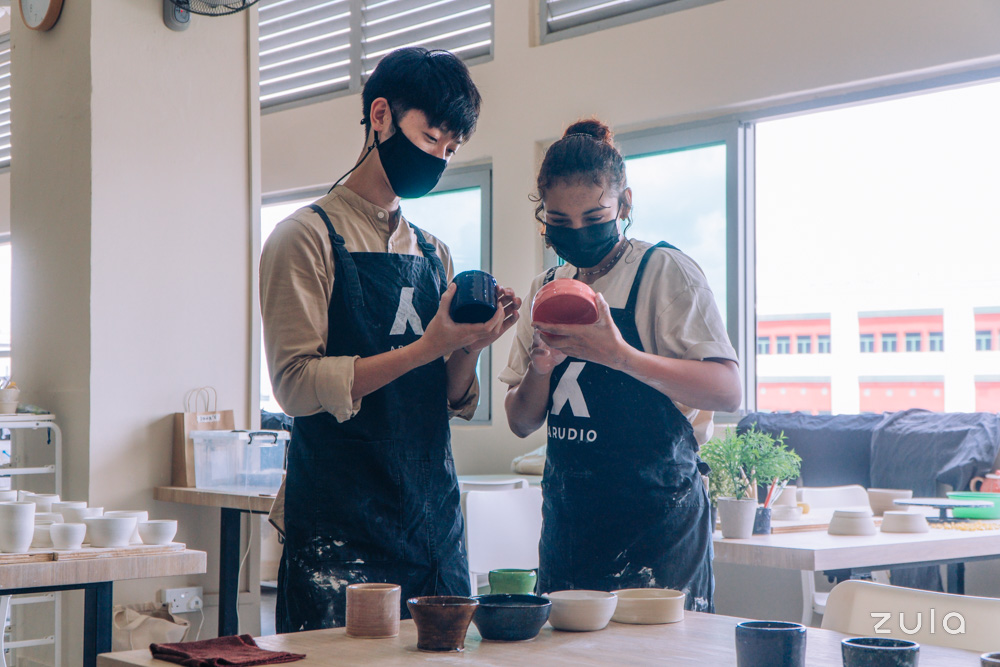 pottery couple workshop