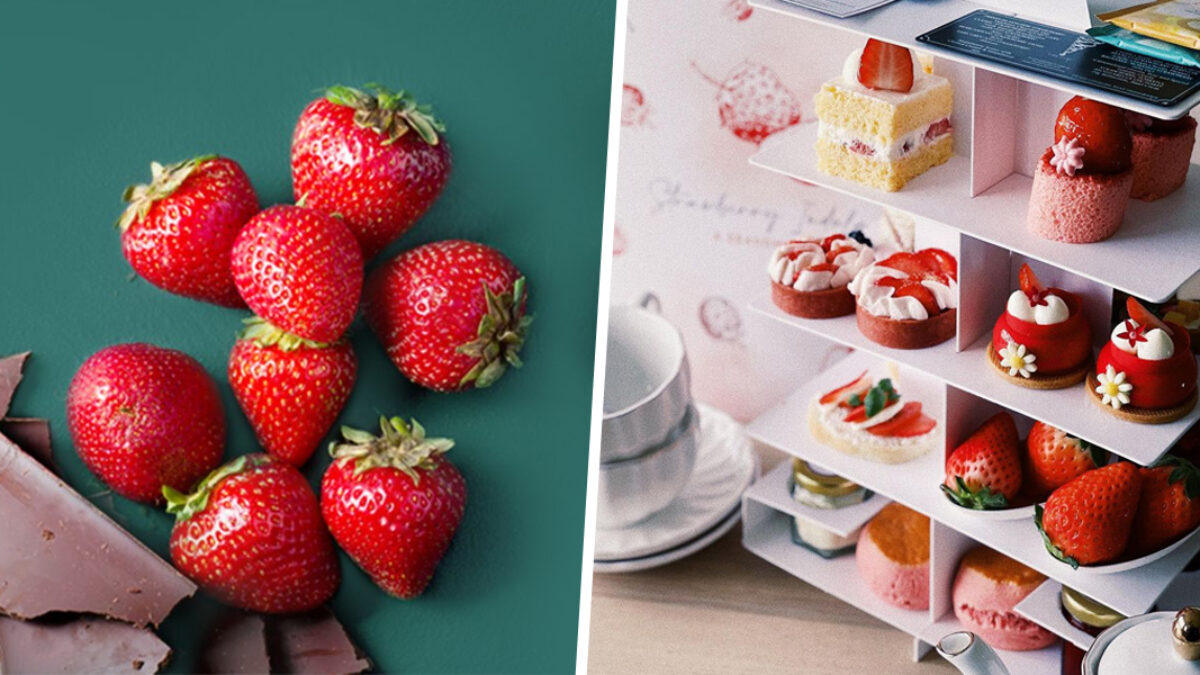 Conrad Centennial Singapore Now Has A Strawberry-Themed High Tea